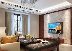 嶺秀天下106平簡約風裝修案例