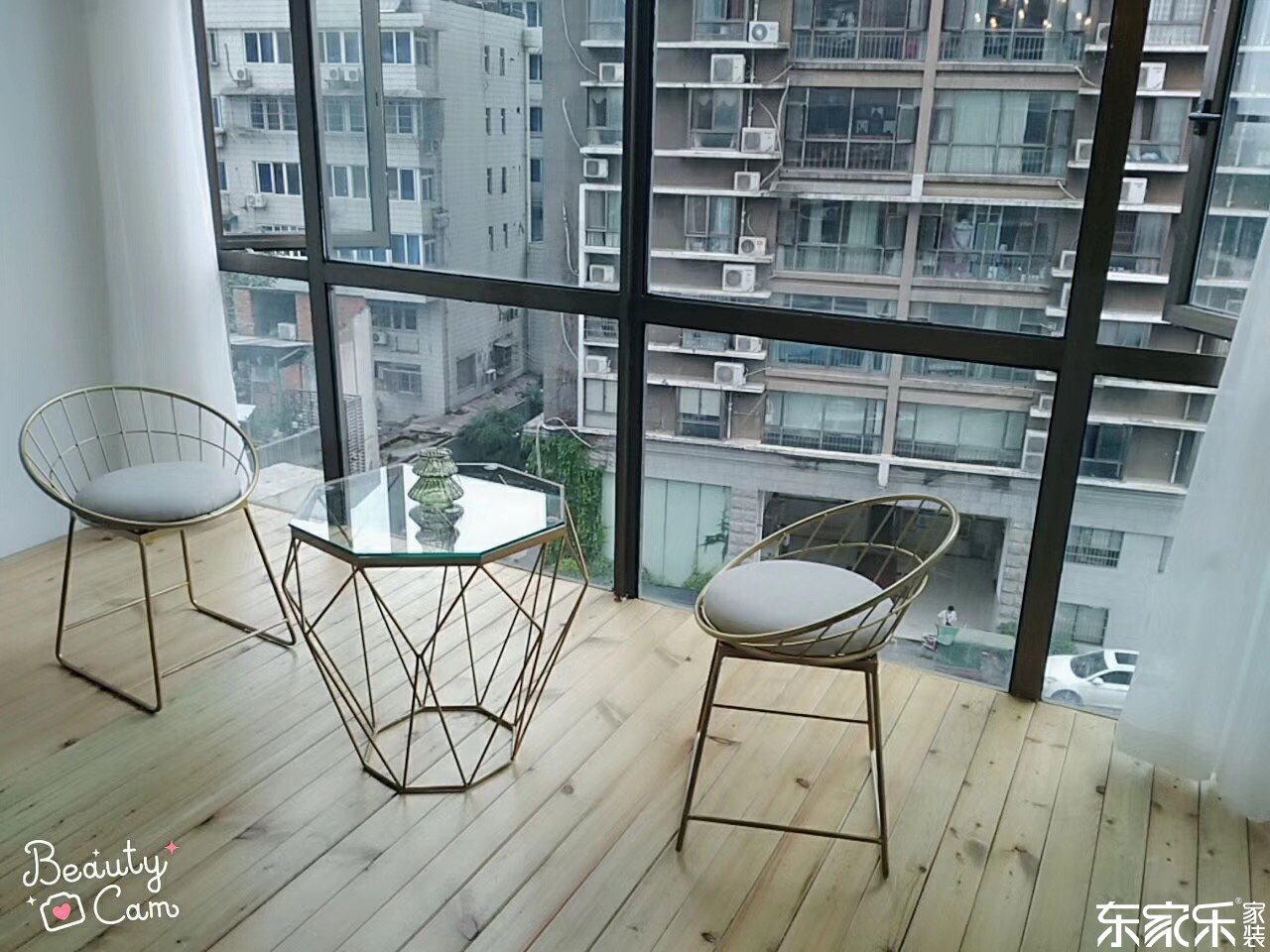 115平米現代簡約風格陽臺裝飾搭配