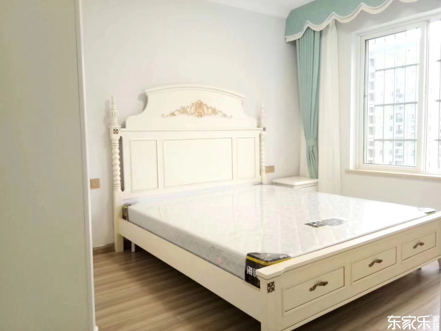 110平北歐現代客房裝修效果圖