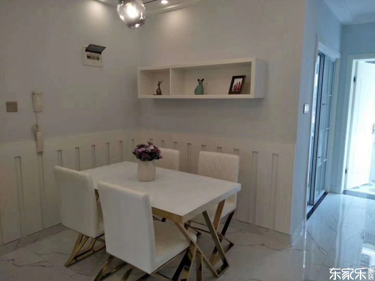 長沙120平現代簡約風格餐廳裝修效果圖