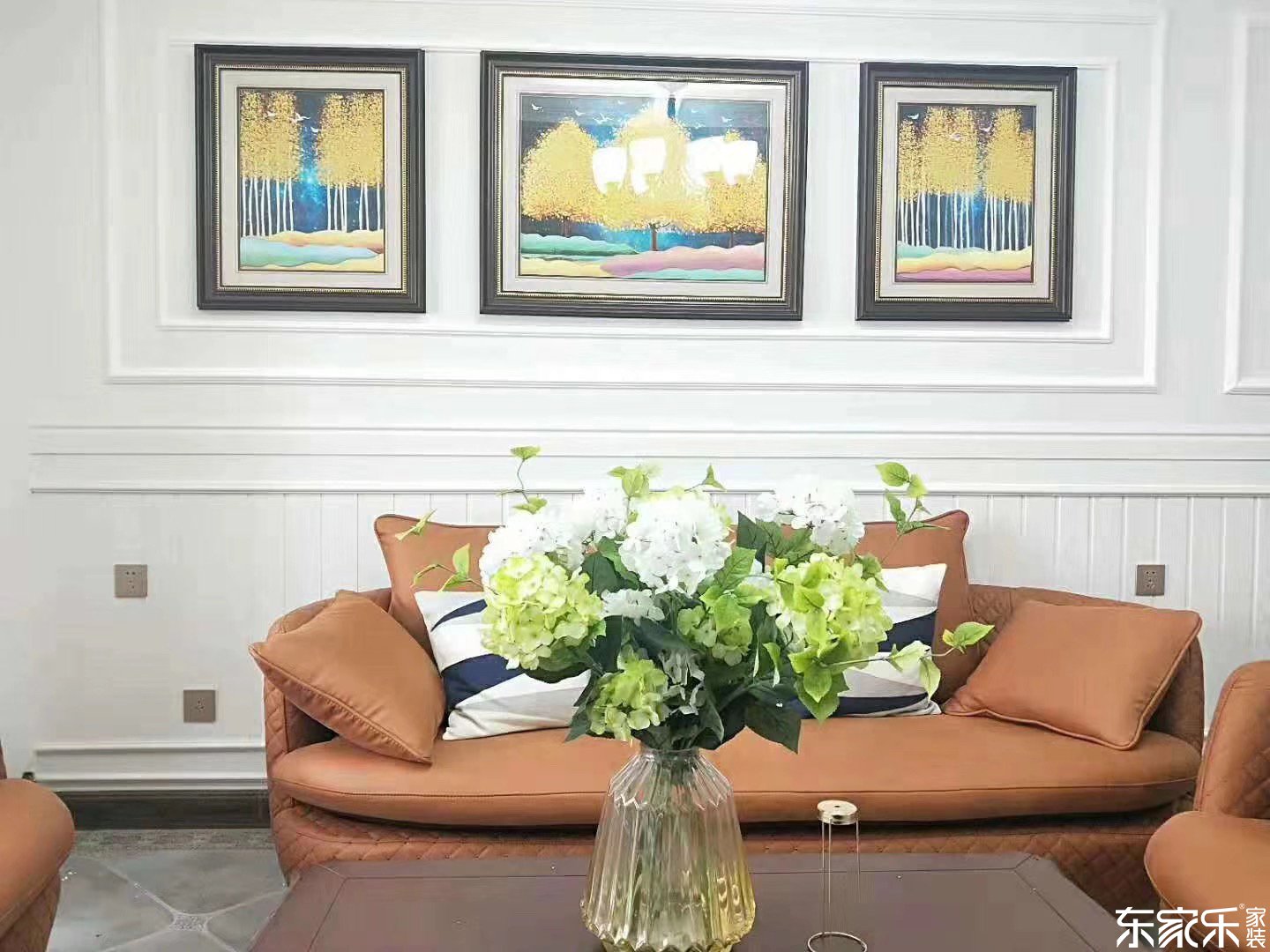 客廳沙發背景墻展示