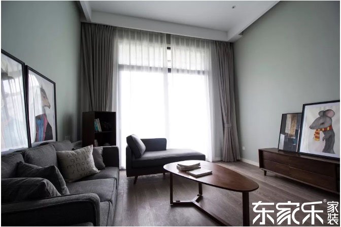 現(xiàn)代與北歐混搭裝修效果圖，簡單搭配又不失個(gè)性